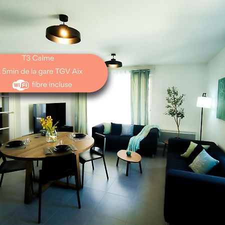 L'Instant Aixois T3 Situe A Aix La Duranne Apartment Aix-en-Provence Luaran gambar