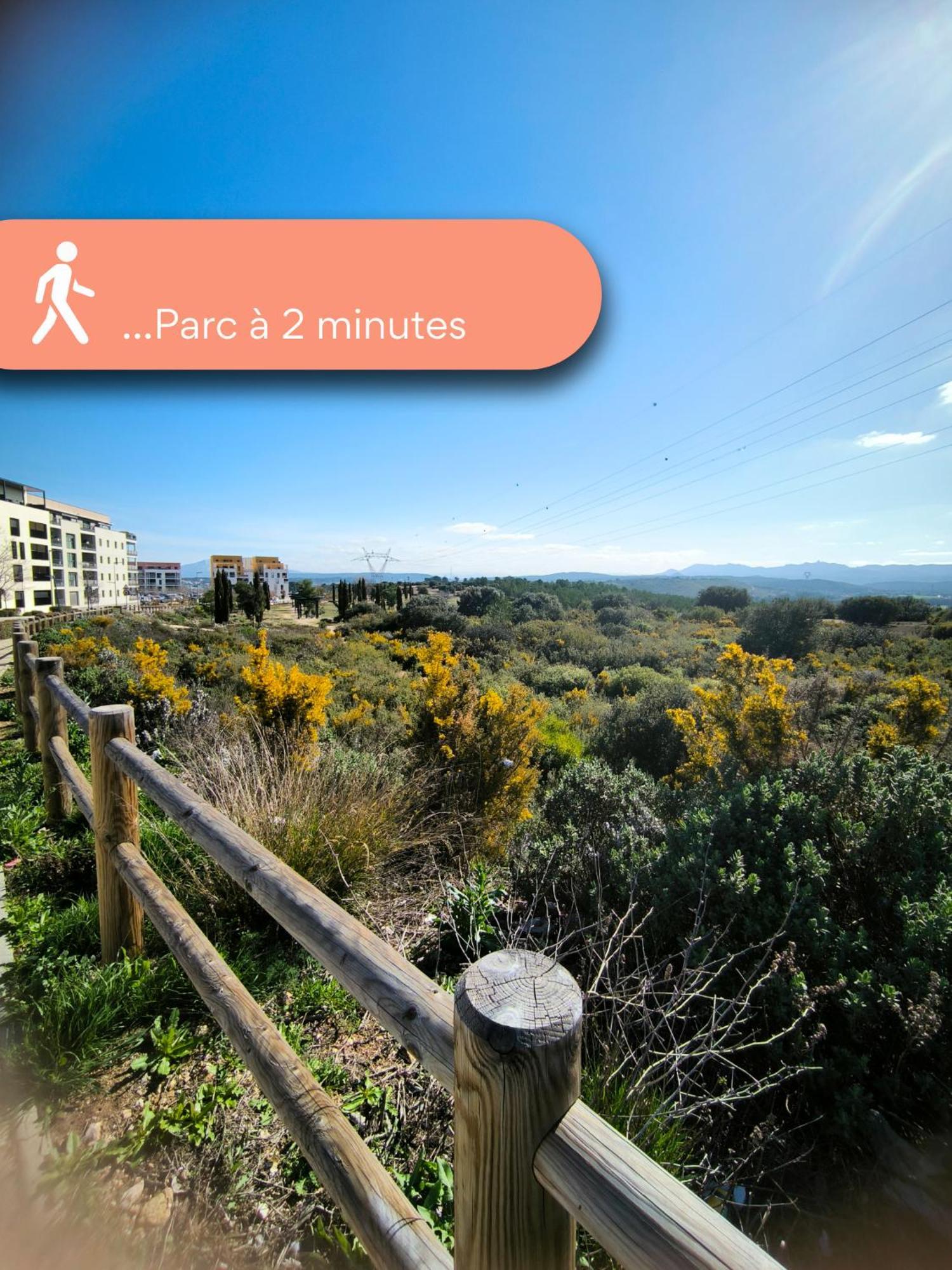 L'Instant Aixois T3 Situe A Aix La Duranne Apartment Aix-en-Provence Luaran gambar